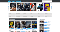 Desktop Screenshot of cine-online.org