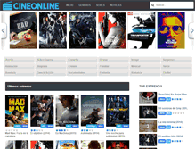Tablet Screenshot of cine-online.org